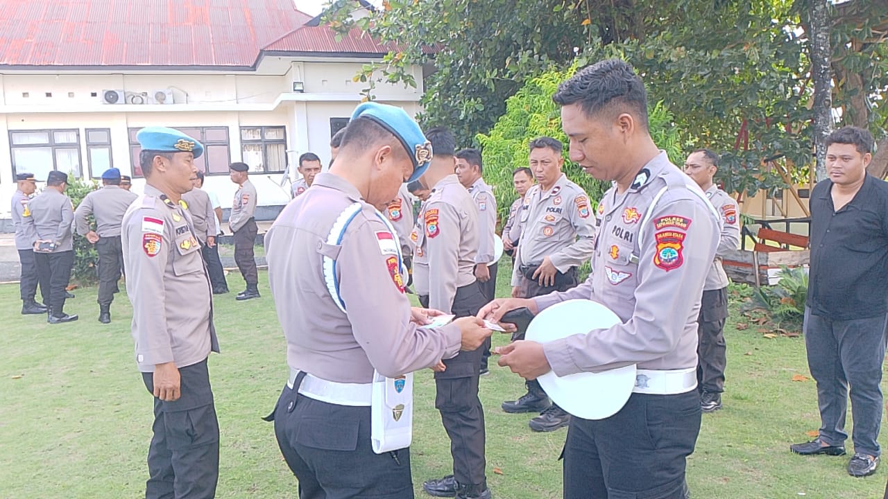 Wajib Jadi Contoh, Propam Polres Talaud Periksa Handphone Dan Kendaraan Anggota 121 IMG 20240904 WA0106