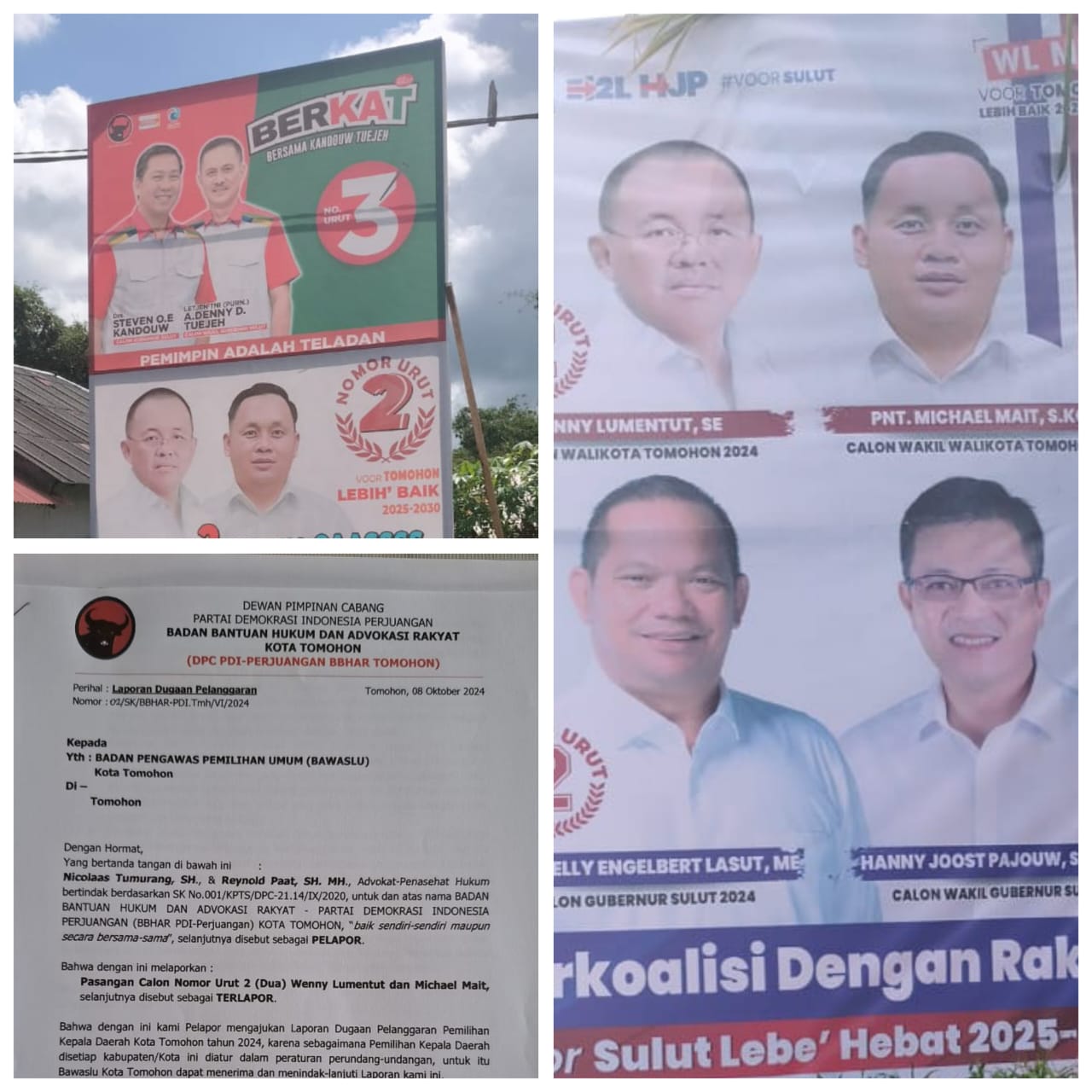 Ajukan Keberatan ke Bawaslu, BBHAR Minta Copot Baliho Tandem WLMM dan Desak Beri Sanksi Hukum 121 4b7ea5fe 6f78 4a42 b91c 2382232da0c8