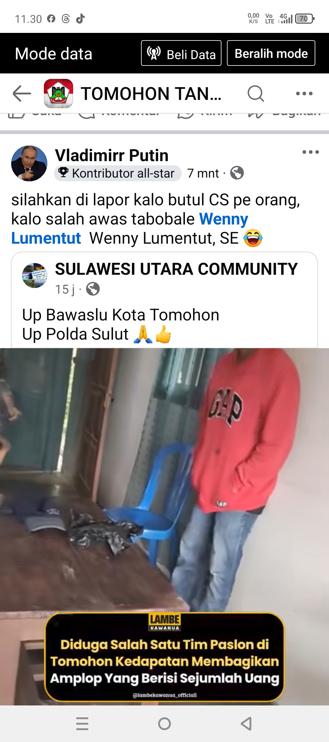Dinilai Provokatif & Lecehkan Aparat, Polisi-Bawaslu Diminta Usut Sayembara Pak WL 121 1000112502