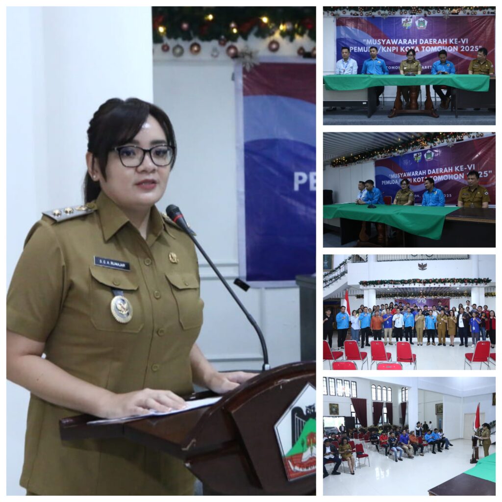 Musda ke VI, KNPI Harus Bersinergi Dengan Pemerintah Demi Kemajuan Kota Tomohon 121 1000186650