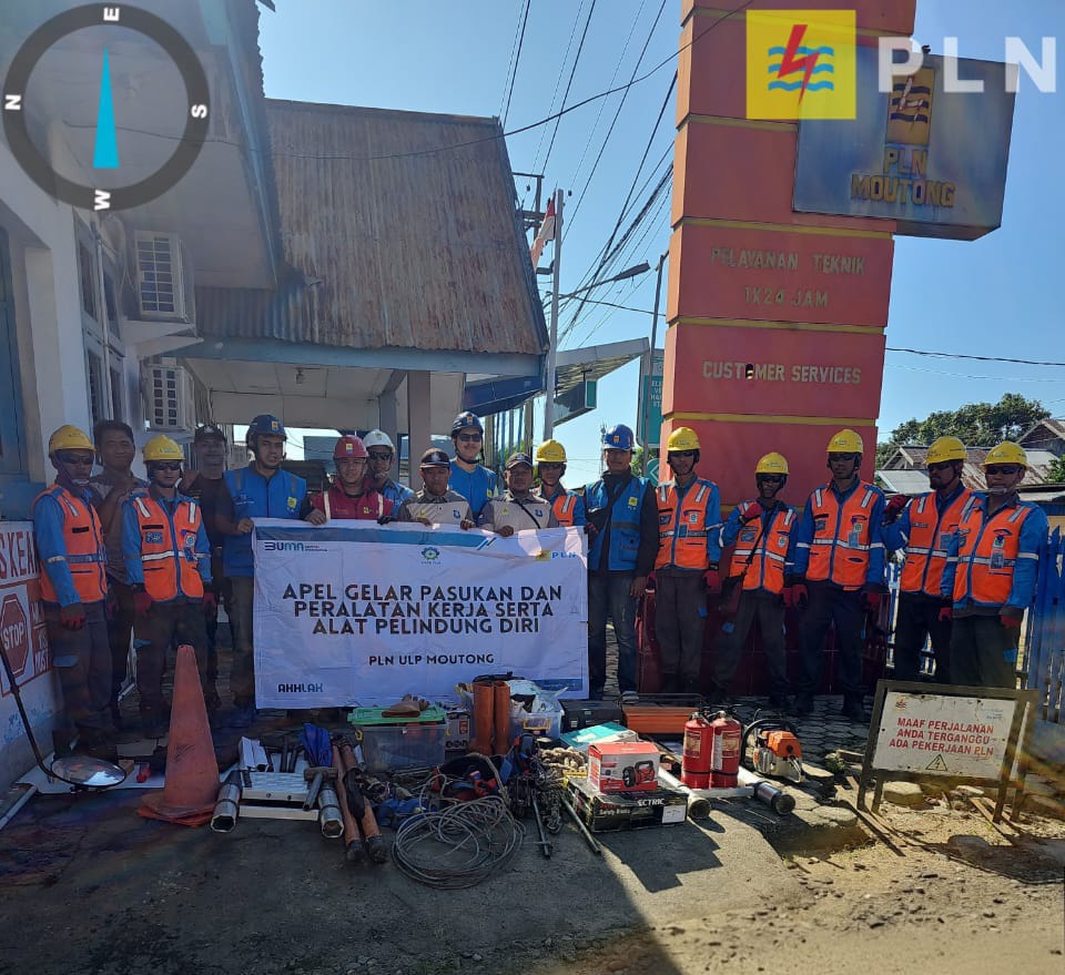 PLN ULP Moutong Rutin Gelar Peralatan dan APD Demi Keselamatan Kerja 115 IMG 20250730 WA0000