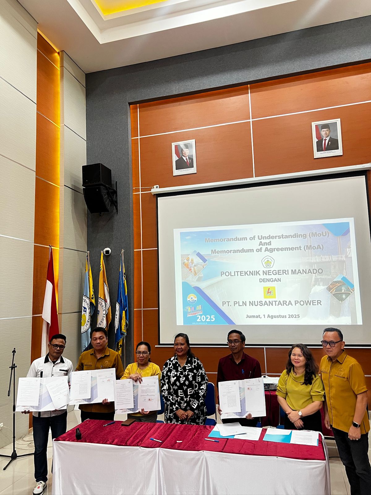 Bangun Kerjasama Bidang Kelistrikan Dengan Pendidikan Tinggi, PT PLN Nusantara Power UP Minahasa dan POLIMDO Teken MoU dan MoA 120 IMG 20250804 WA0001