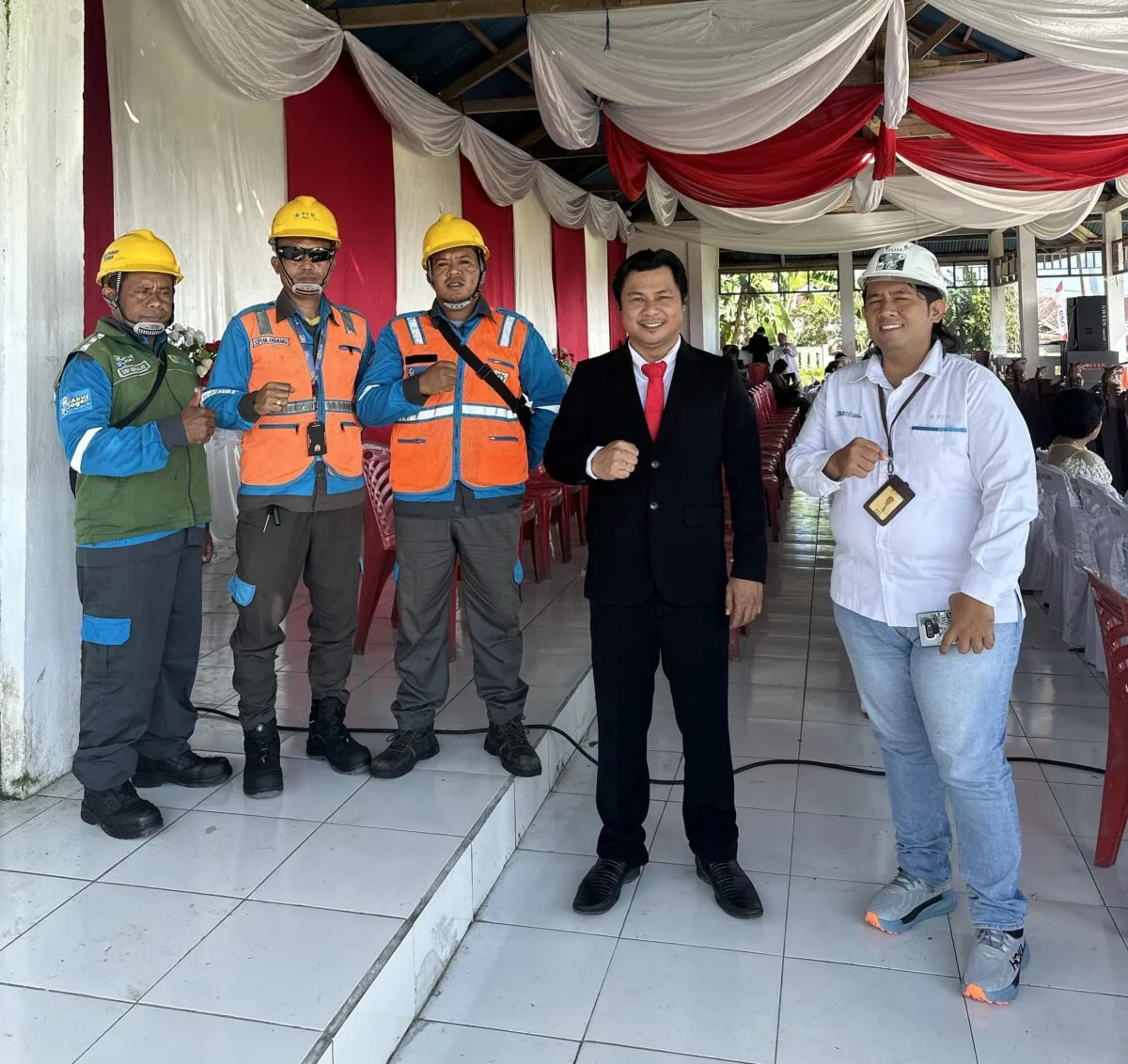 Hadirkan Listrik 'Tanpa Kedip', Rayki Limpong Ikut Upacara HUT RI ke-80 di Lirung 121 IMG 20250817 WA0033