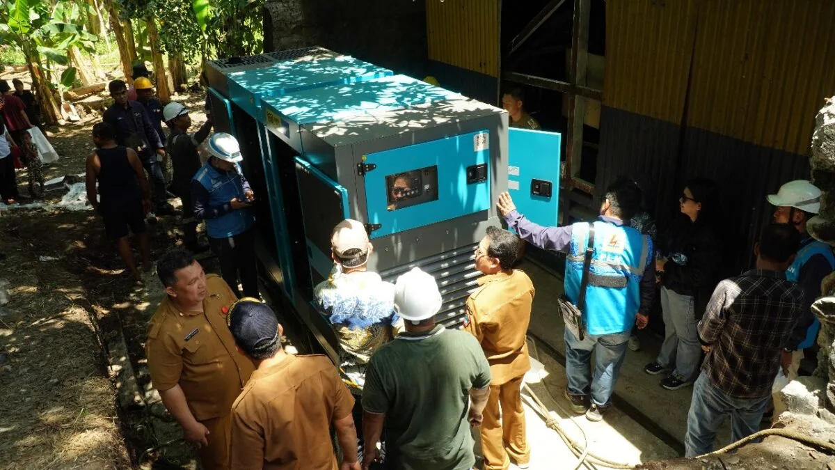 PLN Wujudkan Mimpi Masyarakat, Listrik Kini Menyala 24 Jam di Pulau Gangga dan Pulau Talise 121 LISTRIK DI PULAU GANGGA