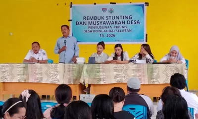 REMBUK STUNTING DAN MUSDES BONGKUDAI BOLTIM