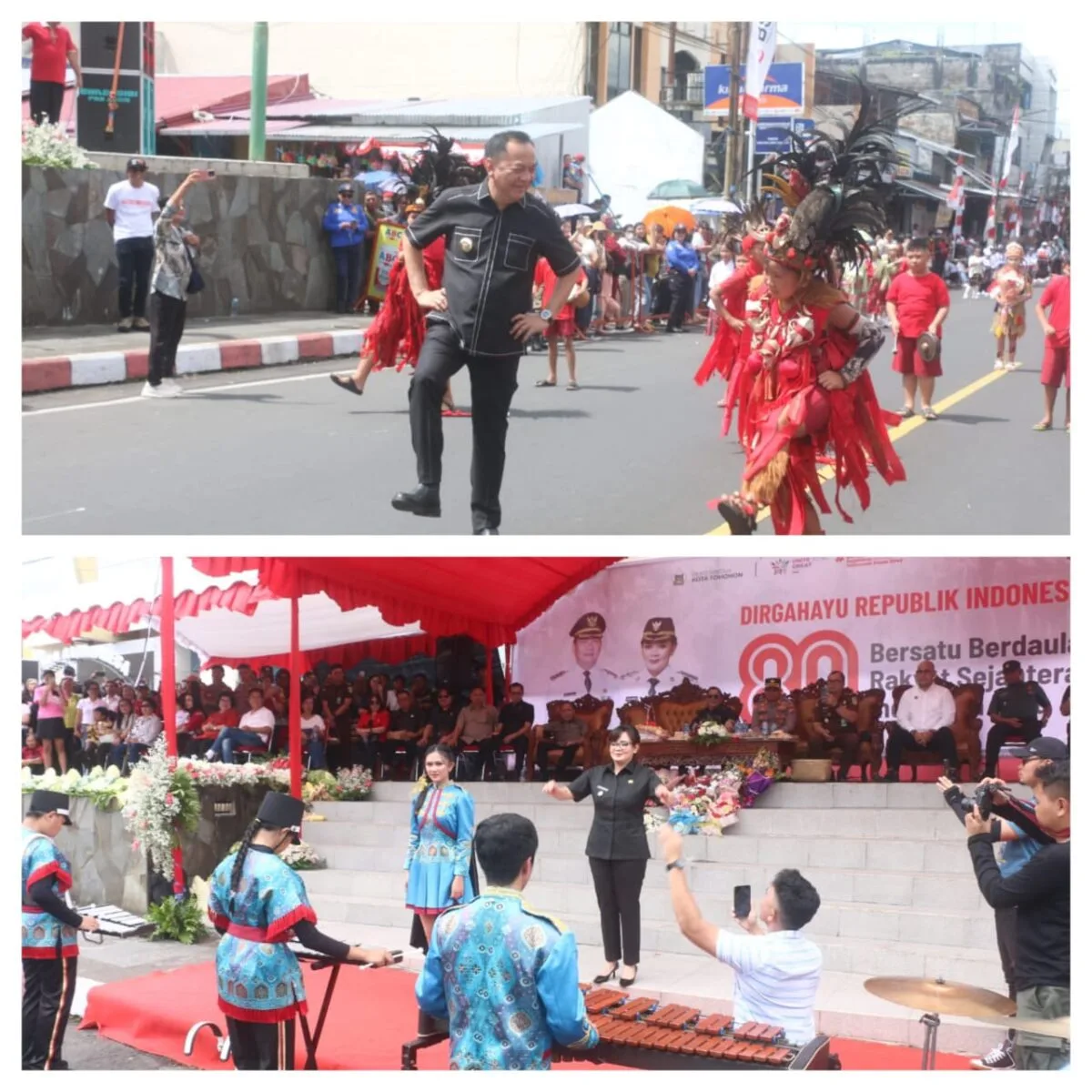 foto A pawai pembangunan