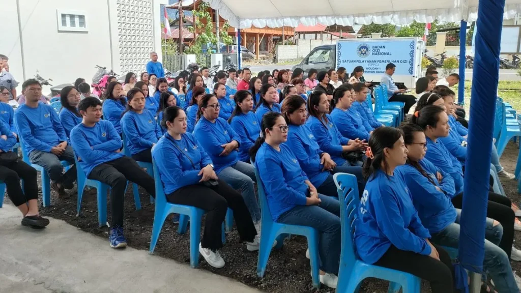 Dukung Program MBG Presiden Prabowo Subianto, Pemkot Launching Dapur MBG SPPG Woloan 125 mbg tambah