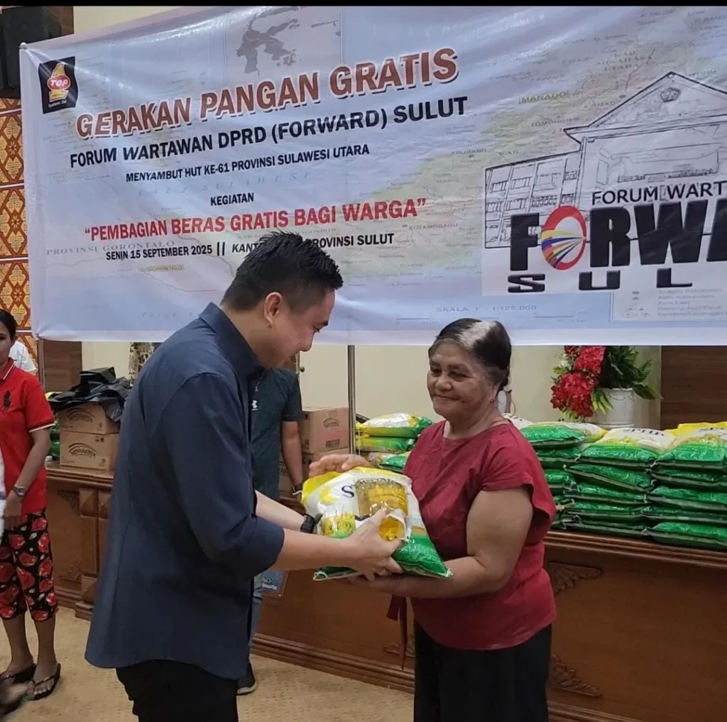 Forum Wartawan DPRD Sulut Sukses Laksanakan Gerakan Pangan Gratis 126 1000595069
