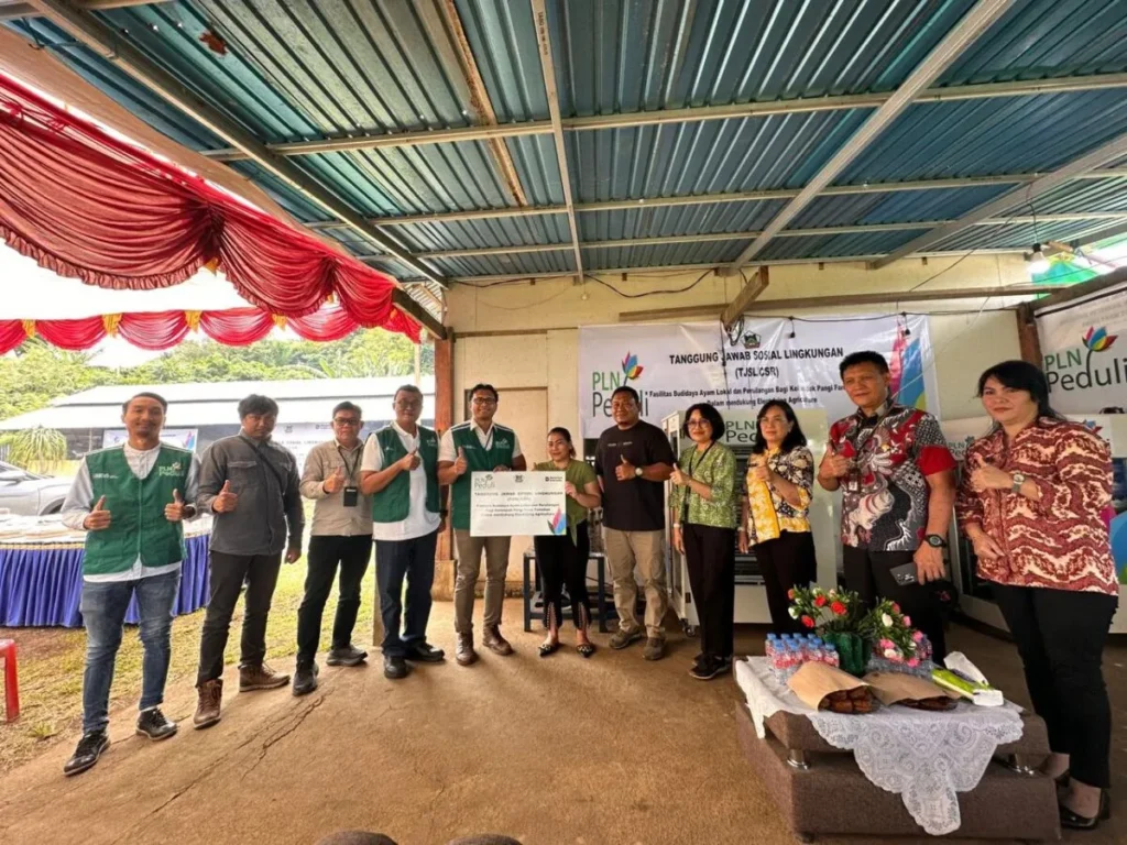 foto C CSR PLN Tomohon
