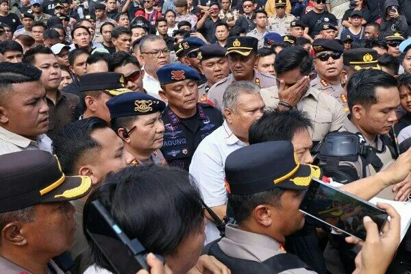 kapolda amankan demo