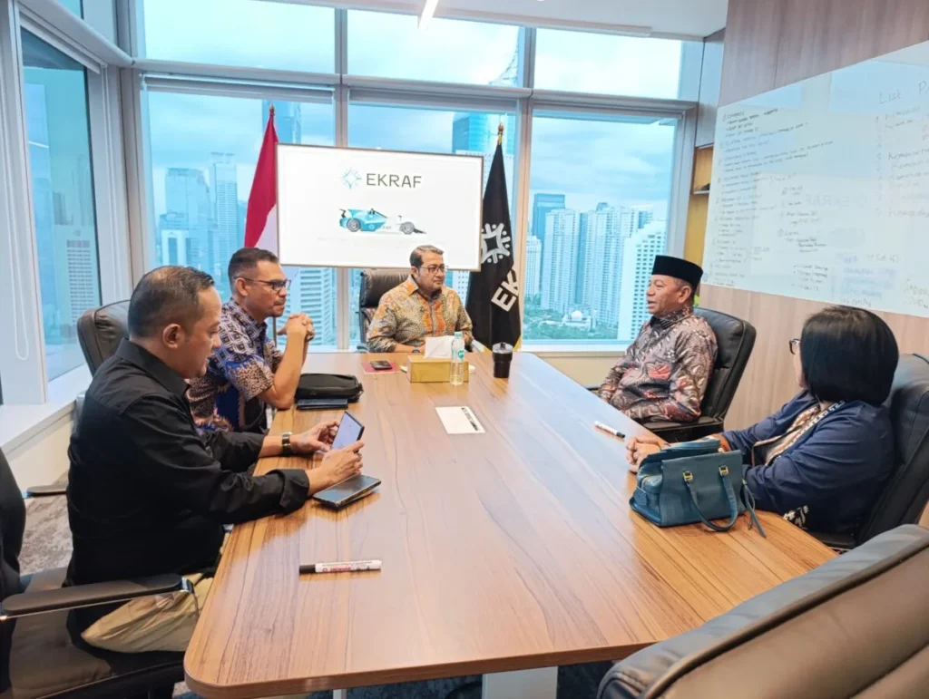 Kunker ke Kementrian Ekonomi Kreatif, Bupati Oskar Manoppo Paparkan Pontensi Sektor Perekonomian Boltim 119 1000080376