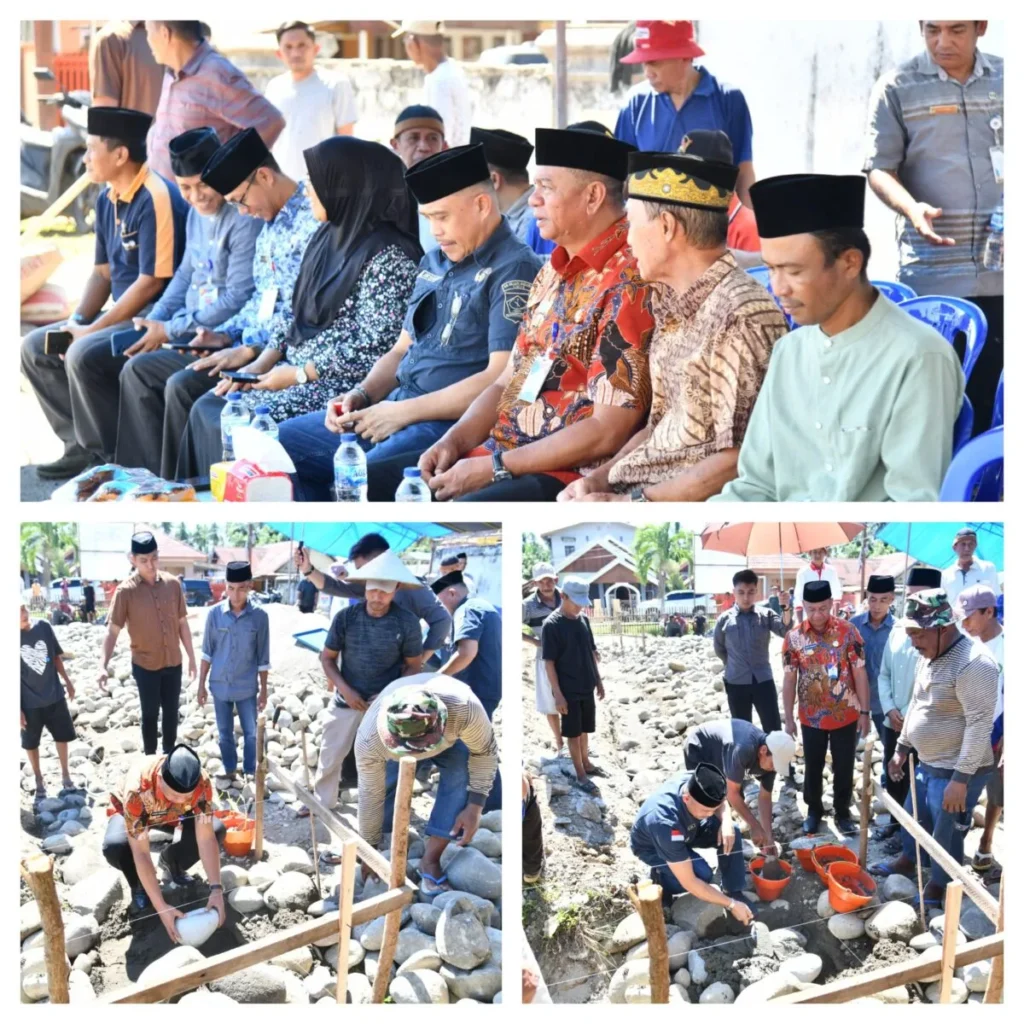 Letakan Batu Pertama Pembangunan TPQ "Boki Silagondo" Bupati Oskar: Jadikan Tempat Ini Sebagai Pusat Keagamaan Dan Pembinaan Generasi Muda 121 1000416494