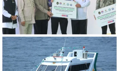 Diserahkan Oleh Mendagri dan Gubernur YSK, Pemkab Sangihe Miliki Kapal Ambulance Laut Berbandrol Rp4 Miliar 132 InCollage 20251023 211505288