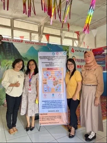 Tim PKM Ilmu Keperawatan UNSRAT Gelar Pelatihan Nutrisi Seimbang dan Pemantauan Status Gizi 123 LUPITA D