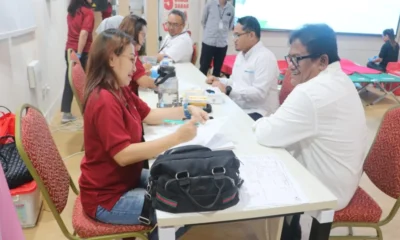 PLN UID Suluttenggo Gelar Donor Darah Sambut HLN ke-80, 31 Kantong Darah Terkumpul 125 donor darah hut pln