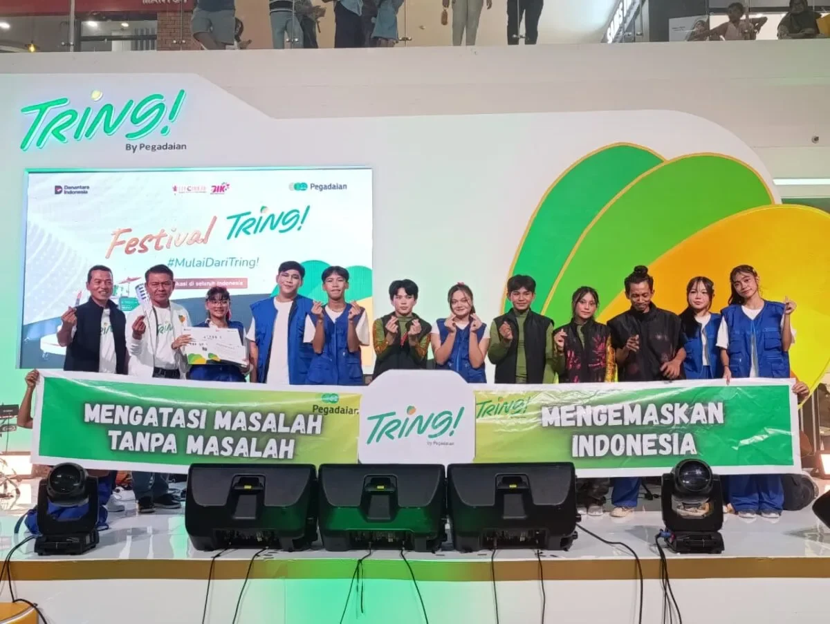 Festival Tring di Manado Sukses, Pegadaian Kanwil V Manado Bukukan 2 Ribuan User Aktif 120 foto A pegadaian Tring