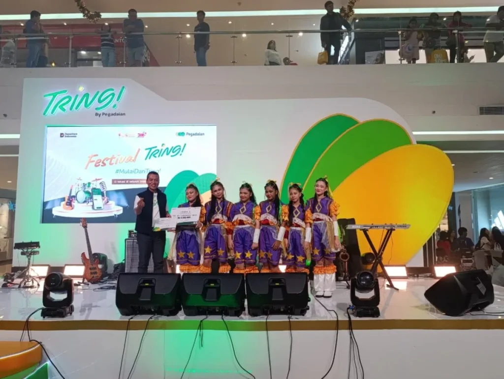 Festival Tring di Manado Sukses, Pegadaian Kanwil V Manado Bukukan 2 Ribuan User Aktif 121 foto B pegadaian Tring