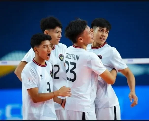 Tristan Griffith Nangin, Putra Kotamobagu, Bawa Indonesia Tembus 8 Besar Asian Youth Games 2025 120 foto volly