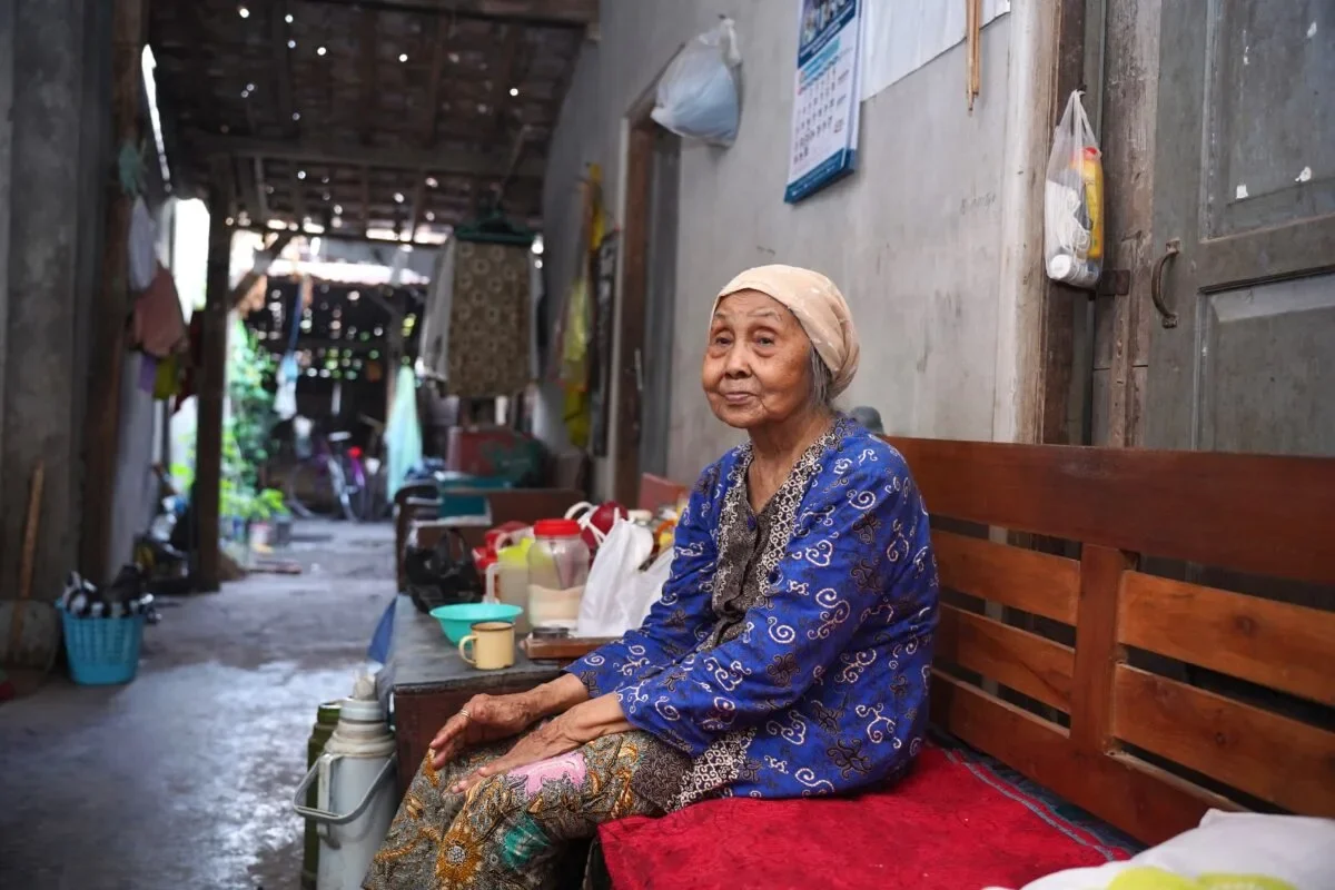 Partinah Penerima Bantuan Listrik HLN Bantul