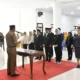 pelantikan pejabat boltim eselon III dan IV