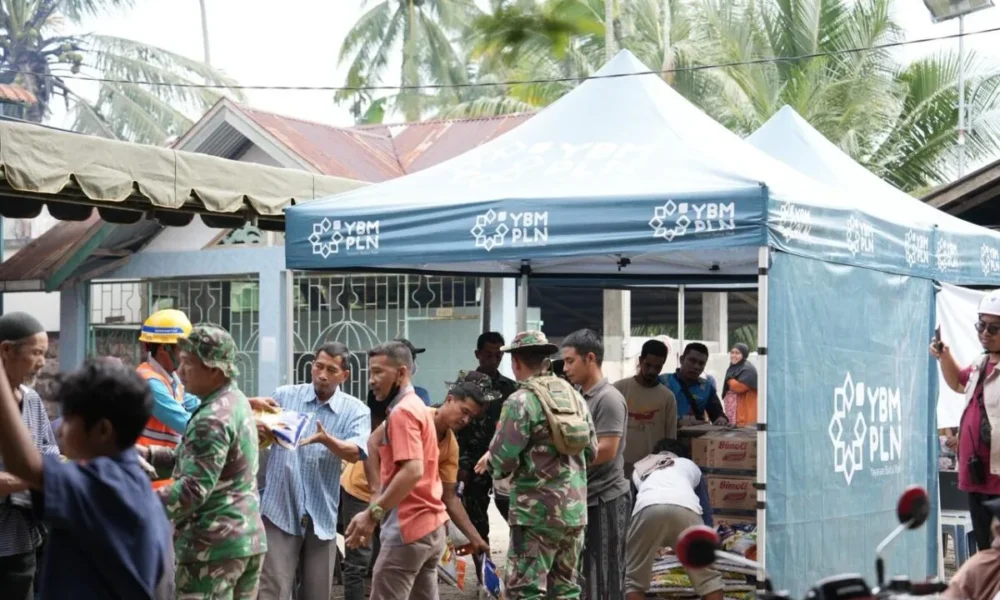 Bantuan PLN Peduli Aceh