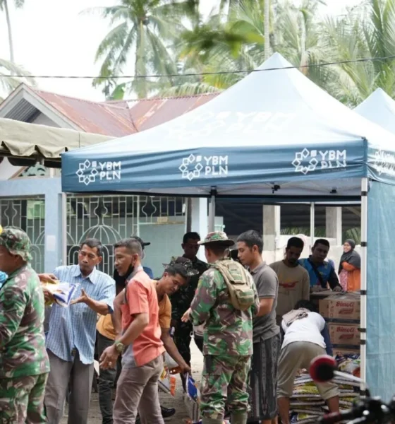 Bantuan PLN Peduli Aceh