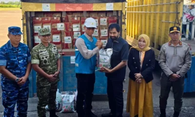 Dirut PLN Serahkan Bantuan ke Gubernur Aceh