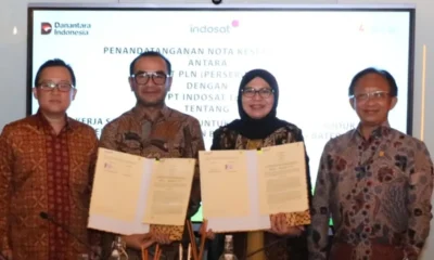 Kerja Sama PLN Indosat Business Ekosistem EV