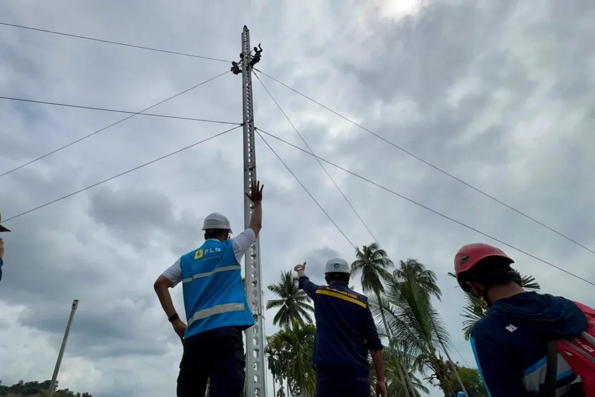 MESDM Bahlil Kunjungan ke Tower Emergency Aceh 1