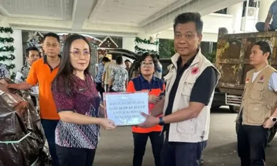 Penyerahan bantuan logistik ASN Sekretariat DPRD Sulut dgaa