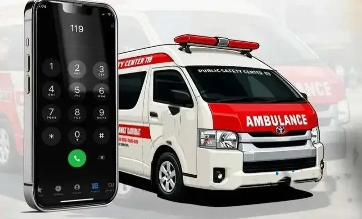 Ilustrasi Ambulans