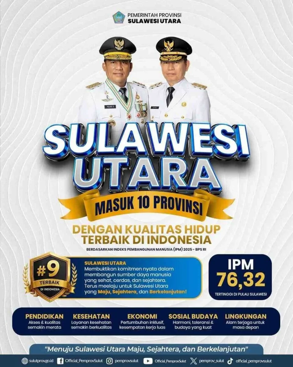 Fondasi SDM Semakin Kokoh di Era Kepemimpinan Yulius Selvanus IPM Sulut Tembus 76,32 161 IMG 20260709 WA0016