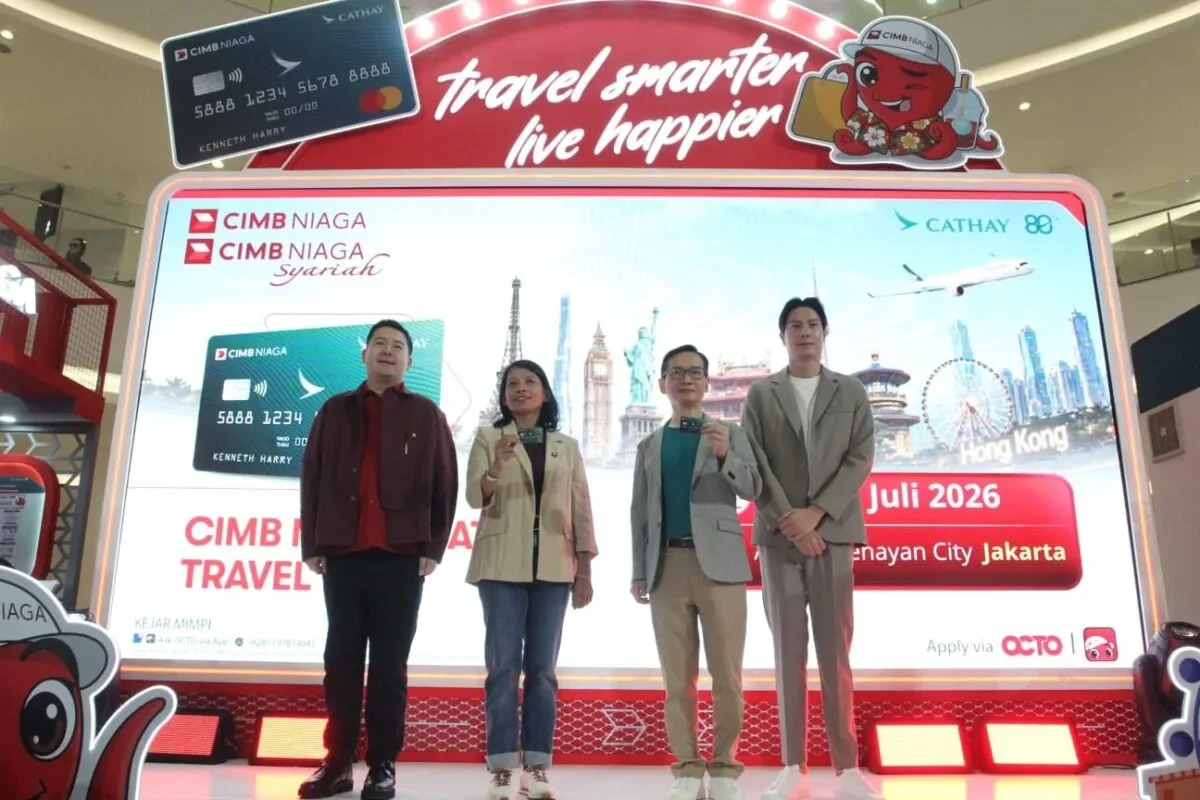CIMB Niaga dan Cathay Gelar Travel Fair 2026, Hadirkan Cashback hingga Rp8,8 Juta 161 c4d62384 e519 4288 a69d 02669cf1fbee