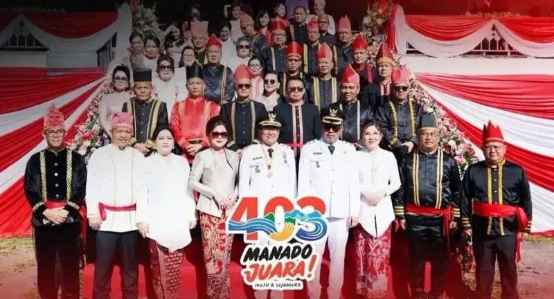Manado Rayakan HUT ke-403, Wali Kota Ajak Warga Rawat Kota dengan Kerja Keras 161 e0c4f145 1a02 410e 91e6 c29ee58fae64