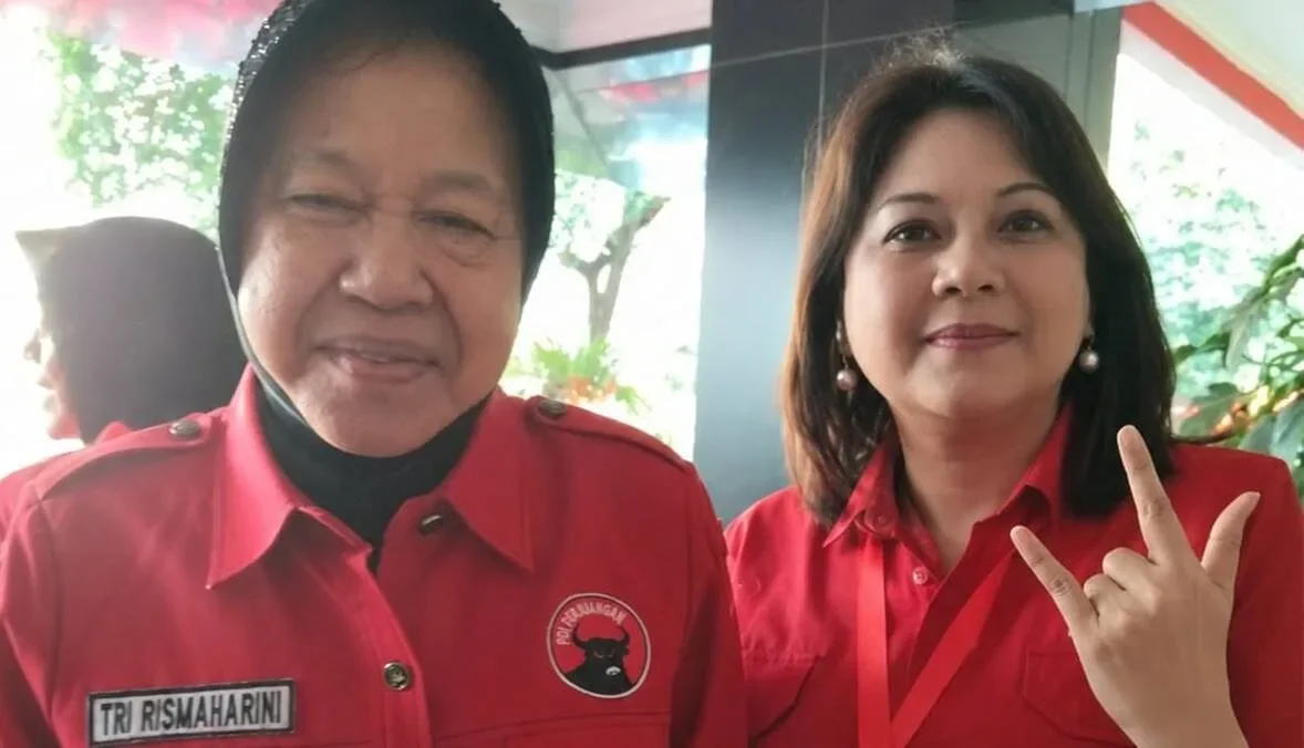 pricylia rondo tri rismaharini tot perempuan penggerak akar rumput pdip jakarta