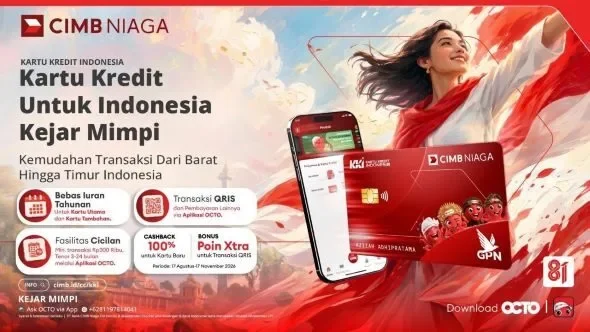 Cimb Niaga Luncurkan Kartu Kredit Indonesia Ritel, Dukung Transaksi Digital Lewat QRIS 166 6f064401 bd68 4952 844c 64acc674b84f