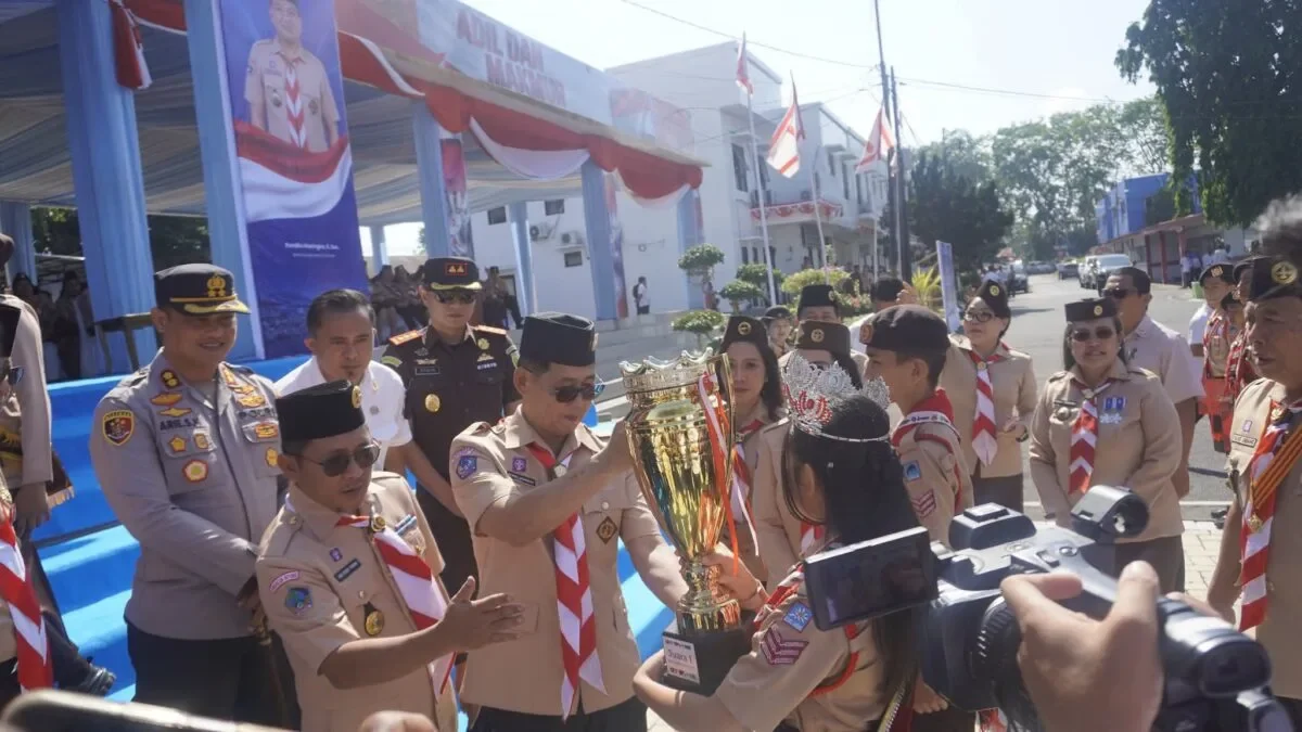 HUT ke-65 Pramuka, Hengky Terima KTA dan Apresiasi Kontingen Jamnas 166 FB IMG 1787722285313