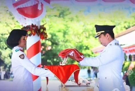 Bupati Sangihe Michael Thungari Irup HUT Ke 81 Republik Indonesia 166 FOTO A SANGIHE UPACARA HUT RI KE 81