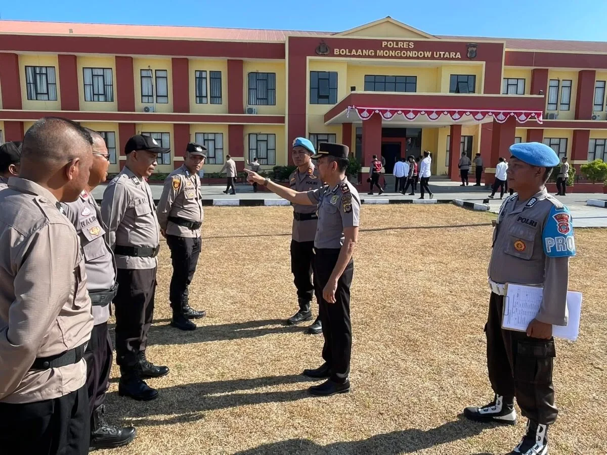 Perkuat Disiplin dan Kesiapan Personil, Polres BOLTARA Gelar Apel Pagi 166 APEL PAGI POLRES BOLTARA