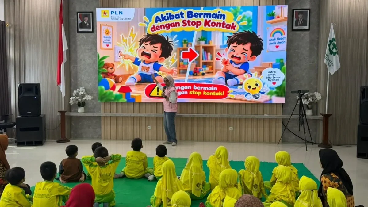 PLN Edukasi Keselamatan Kelistrikan Sejak Dini, Siswa TK Al-Irsyad Gorontalo Belajar Bahaya Listrik Lewat Cara Menyenangkan 163 4d27a4ba 8cc5 445e 9883 66eece476614
