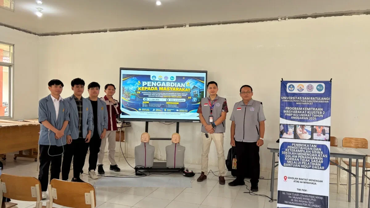 Tingkatkan Pengetahuan dan Keterampilan Siswa, Tim PKM Gelar Pelatihan Bantuan Hidup Dasar di SMRA 11 Minahasa 167 Picture1