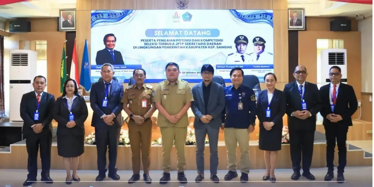Enam Pejabat Tinggi Pratama Ikut Seleksi Calon Sekretaris Daerah 168 seleksi calon sekda sangihe
