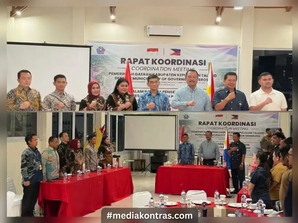 Bupati Welly Titah Pimpin Rakor Kerjasama Investasi Kabupaten Talaud - Filipina 165 wt rakor